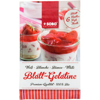 Blatt Gelatine