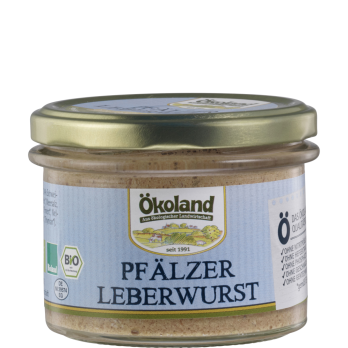 Pfälzer-Leberwurst Gourmet Glas