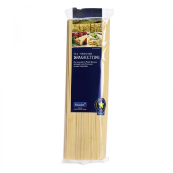 b*Spaghettini , dünne Spaghetti