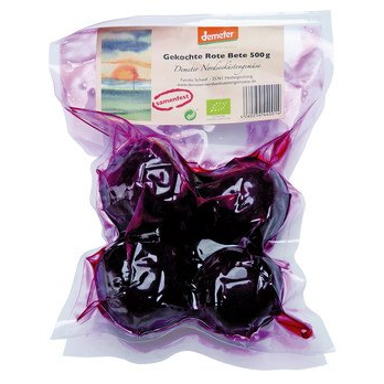 Rote Bete, gegart und geschält, 500g