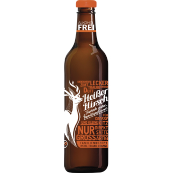 Familienpunsch Heißer Hirsch Orange, alkoholfrei