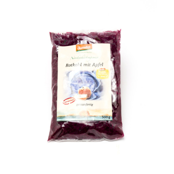 Rotkohl mit Apfel