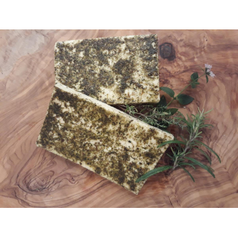 Schafkäse Kräuter, ca.120g, N 50%  handgeschöpft