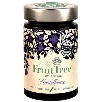 Fruchtaufstrich Heidelbeere, ohne Zuckerzusatz