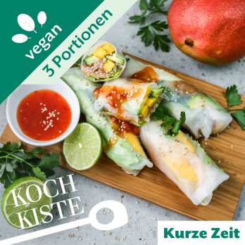 Asia-Sommerrollen fruchtig-pikant