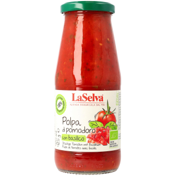 Polpa di Pompdoro con basilico , 425g