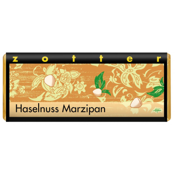 Zotter Schokolade, Haselnuss Marzipan, 70g