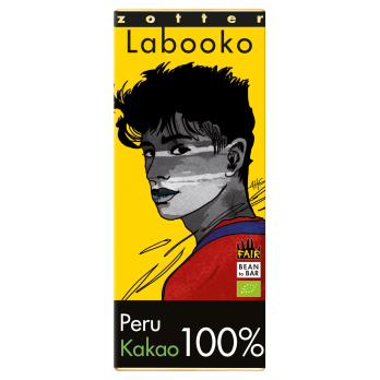 Zotter Labooko, Peru 100% Kakao, 65g