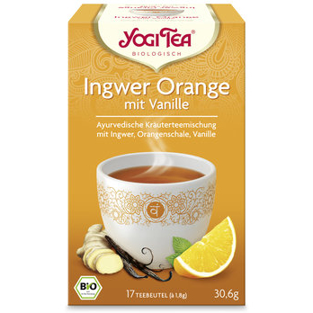 Yogi Tee Ingwer Orange Vanille 17TB