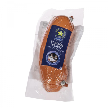 Fleischwurst mit Knoblauch